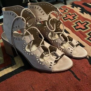 Strappy Heeled Sandals